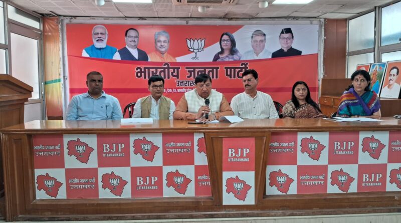 भ्रष्टाचार की पोल खुलने की तिलमिलाहट है कांग्रेस का प्रदर्शन: नरेश बंसल