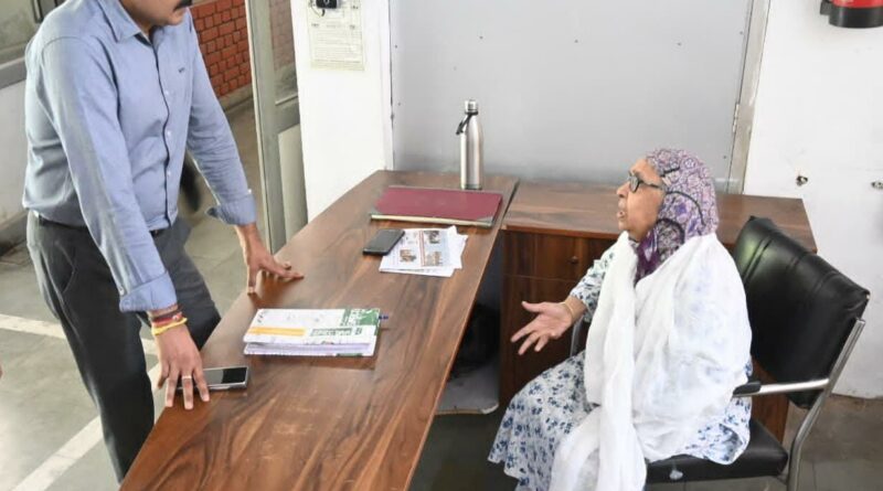 एसएसपी देहरादून द्वारा शिकायत का त्वरित संज्ञान लेकर दिये थे बुजुर्ग महिला की हर सम्भव सहायता के निर्देश