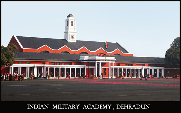 Indian military academy  देहरादून की 156 वीं पासिंग आउट परेड आयोजित किया गया।