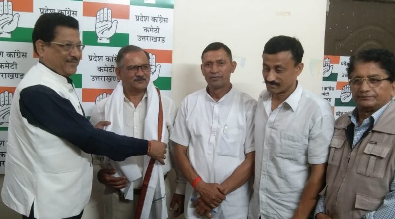 पूर्व सैनिक विभाग कांग्रेस पार्टी की रीढ़ : सूर्यकांत धस्माना