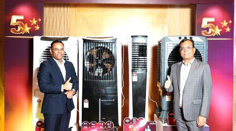 केनस्टार ने लॉन्‍च किया भारत का पहला 5-स्‍टार रेटेड एयर कूलर, 5 साल की वारंटी के साथ  