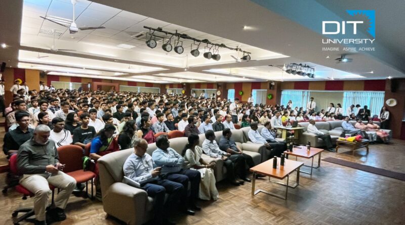 DIT विश्वविद्यालय में ‘दीक्षारंभ 2025’ के साथ नए शैक्षणिक सत्र की प्रेरणादायक शुरुआत
