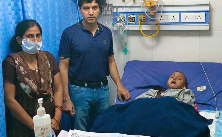 पैनेसिया सुपर स्पेशलिटी हॉस्पिटल द्वारा ओरोमैंडीब्युलर लिम्ब हाइपोजेनेसिस सिंड्रोम से ग्रसित बच्चे का निशुल्क इलाज किया गया।