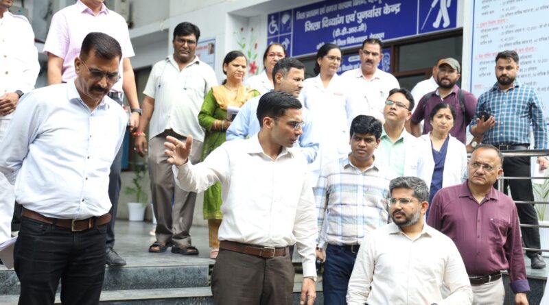 उत्तराखंड राज्य का पहला आधुनिक दिव्यांग पुनर्वास अपने जिला चिकित्सालय के गांधी शताब्दी में स्थापित