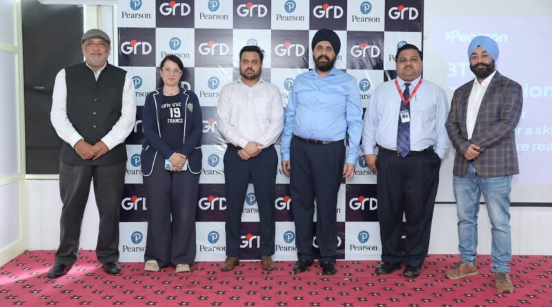 जीआरडी कॉलेज एवं पियर्सन ने उत्तराखंड के छात्र-छात्राओं के लिए वैश्विक प्लेसमेंट के लिए किया संयोजन