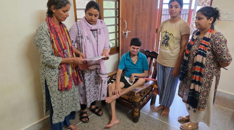 दिव्यांग बालक की व्यथित विधवा माता शोभा के लिए मसीहा बने जिलाधिकारी सविन बंसल.. बंसल