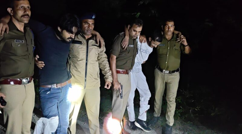 डोईवाला, लालतप्पड़ क्षेत्र में सघन चेकिंग के दौरान पुलिस से मुठभेड़, घायल हुए दोनों बदमाशों की पहचान