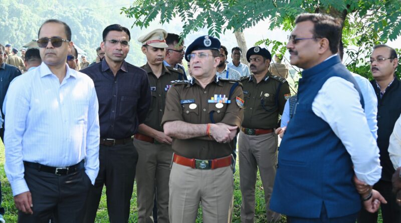 पीएम मोदी, तैयारी को लेकर मुख्य सचिव आनंदबर्द्धन ने किया निरीक्षण