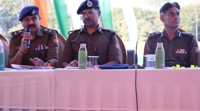 वीवीआईपी रूट तथा कार्यक्रम स्थल पर त्रुटिरहित सुरक्षा व्यवस्था सुनिश्चित करने के दिये निर्देश