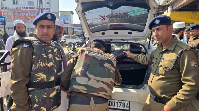 एसएसपी देहरादून के निर्देशों पर पूरे जनपद में लगातार चल रहा देहरादून पुलिस का चेकिंग अभियान