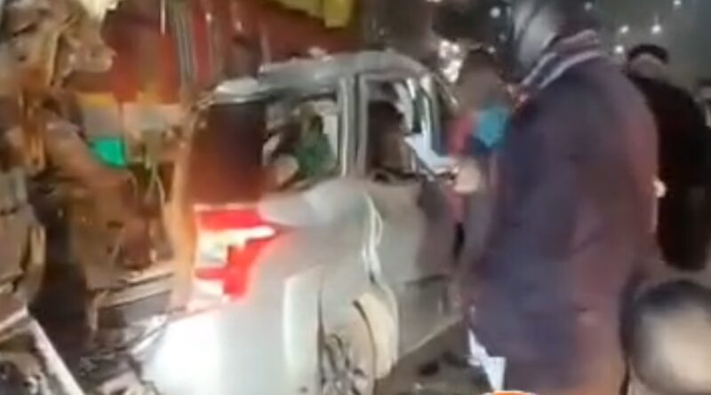 ऋषिकेश–हरिद्वार मार्ग पर बड़ा हादसा, चार लोग हताहत, देखें वीडियो