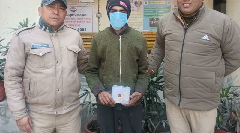 नशे की लत ने पहुँचाया सलाखों के पीछे पटेलनगर क्षेत्र में हुई चोरी का दून पुलिस ने किया खुलासा