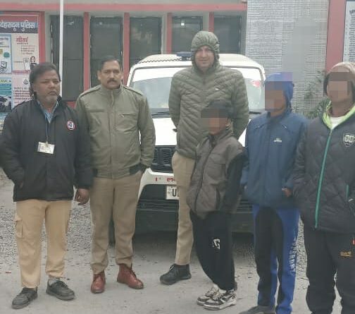 कैंट क्षेत्र से लापता 03 नाबालिक बच्चों को दून पुलिस ने बागपत (उ.प्र.) से सकुशल किया बरामद