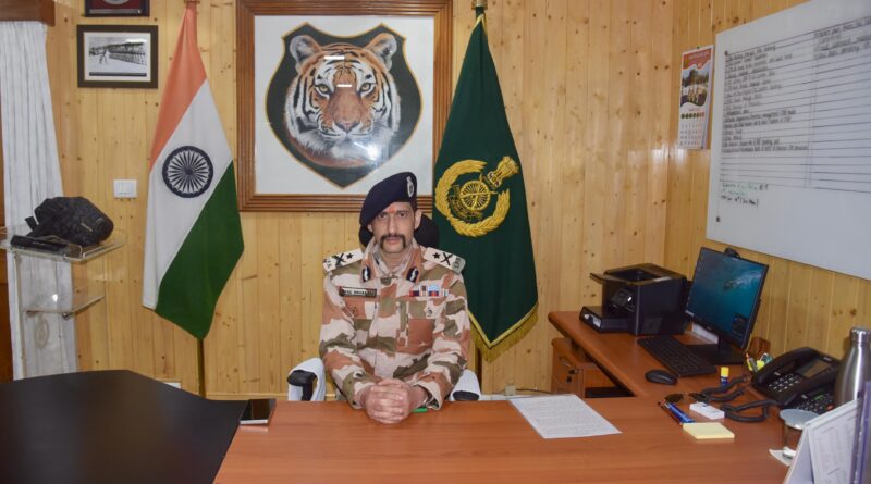 ITBP उत्तरी सीमांत क्षेत्र को मिला नया नेतृत्व, मनु महाराज ने संभाला IG का कार्यभार .