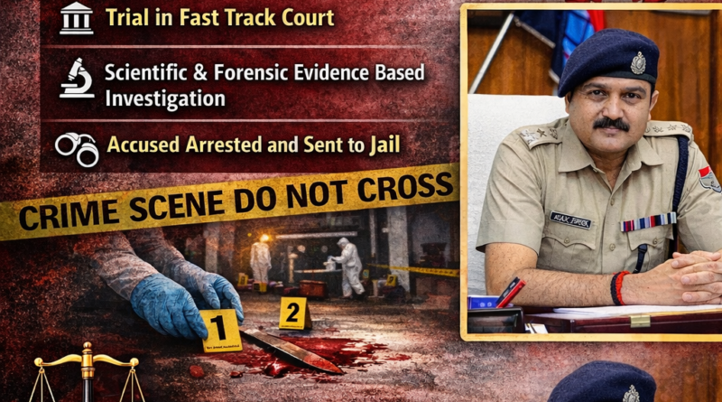 युवती की नृशंस हत्या में SIT की त्वरित कार्रवाई, 3 दिन में चार्जशीट दाखिल