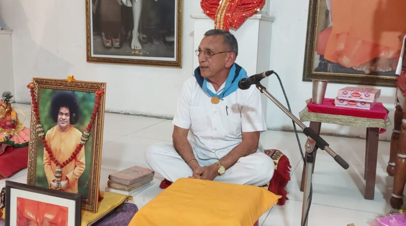 भगवत गीता: एक परिचय” विषय पर श्री सत्य साईं मंदिर में आध्यात्मिक गोष्ठी, कर्नल आर. डी. नौटियाल का प्रेरक व्याख्यान