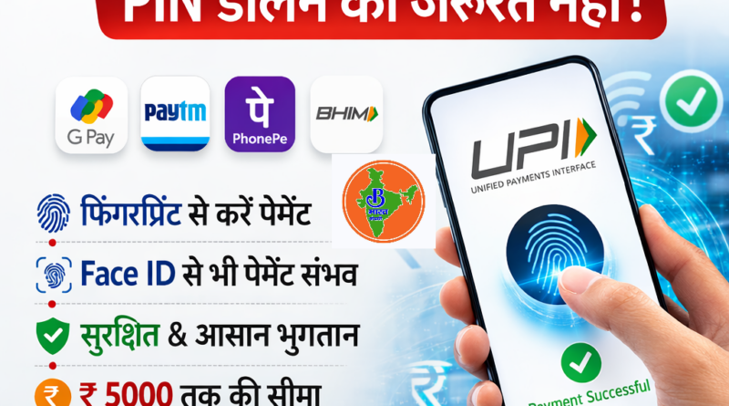 डिजिटल पेमेंट हुआ आसान, अब फिंगरप्रिंट से कर सकेंगे UPI ट्रांजैक्शन