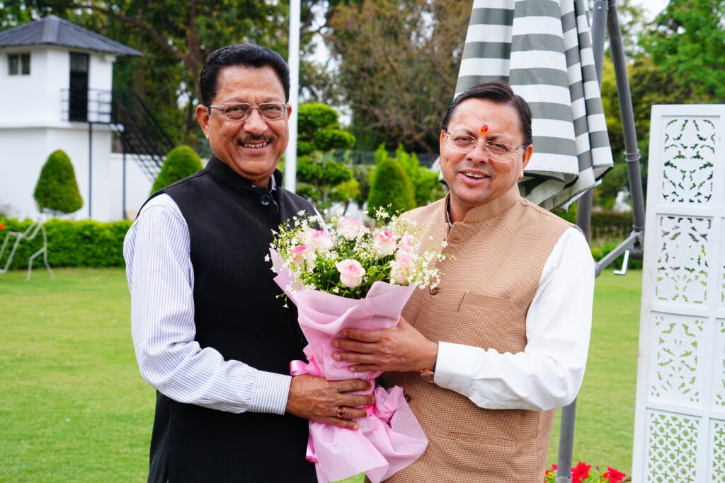 प्रदेश में गैस संकट पर धस्माना की CM धामी से मुलाकात, एलपीजी कोटा बढ़ाने का आश्वासन