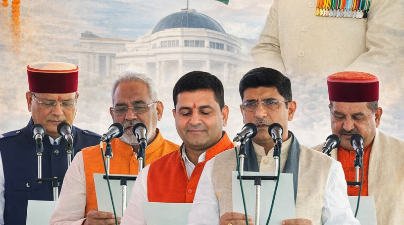 उत्तराखंड में 2027 विधानसभा चुनाव को ध्यान में रखते हुए मंत्रिमंडल का विस्तार , विधायक ने ली मंत्री पद की शपथ,