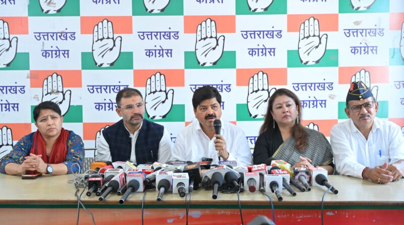 जनता के सवालों का जवाब दें प्रधानमंत्री मोदी” – गणेश गोदियाल का केंद्र पर हमला