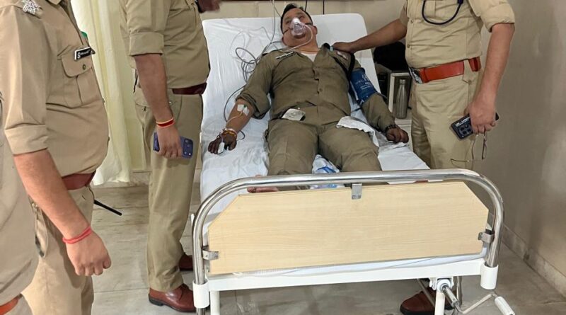 देहरादून अस्पताल अग्निकांड: रेस्क्यू करते-करते खुद बीमार पड़े पुलिसकर्मी
