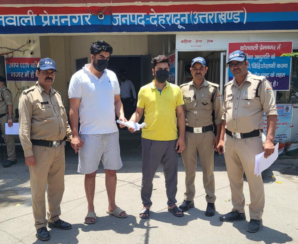 एसएसपी की सख्ती का असर: देहरादून पुलिस ने नाकाम की बड़ी वारदात की साजिश, सहारनपुर और दिल्ली के दो अपराधी गिरफ्तार