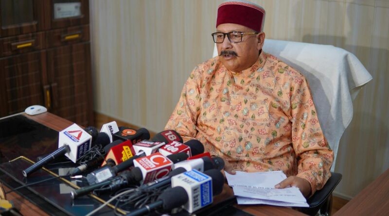 मानसून पर सरकार अलर्ट, सतपाल महाराज ने अधिकारियों को दिए सख्त निर्देश