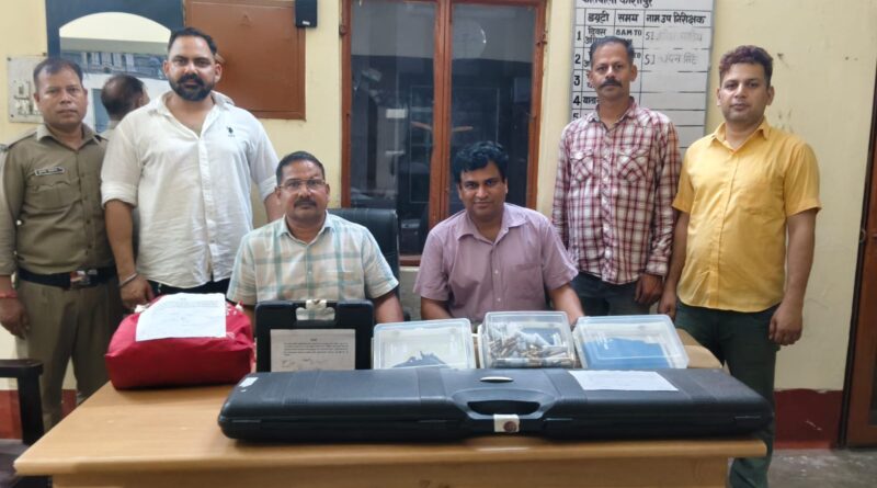 फर्जी शस्त्र लाइसेंस रैकेट पर STF का बड़ा प्रहार, काशीपुर से हथियारों का जखीरा बरामद