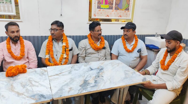 अखिल भारतीय श्री वाल्मीकि नवयुवक संघ का सम्मान समारोह, दो युवाओं को मिली नई जिम्मेदारी