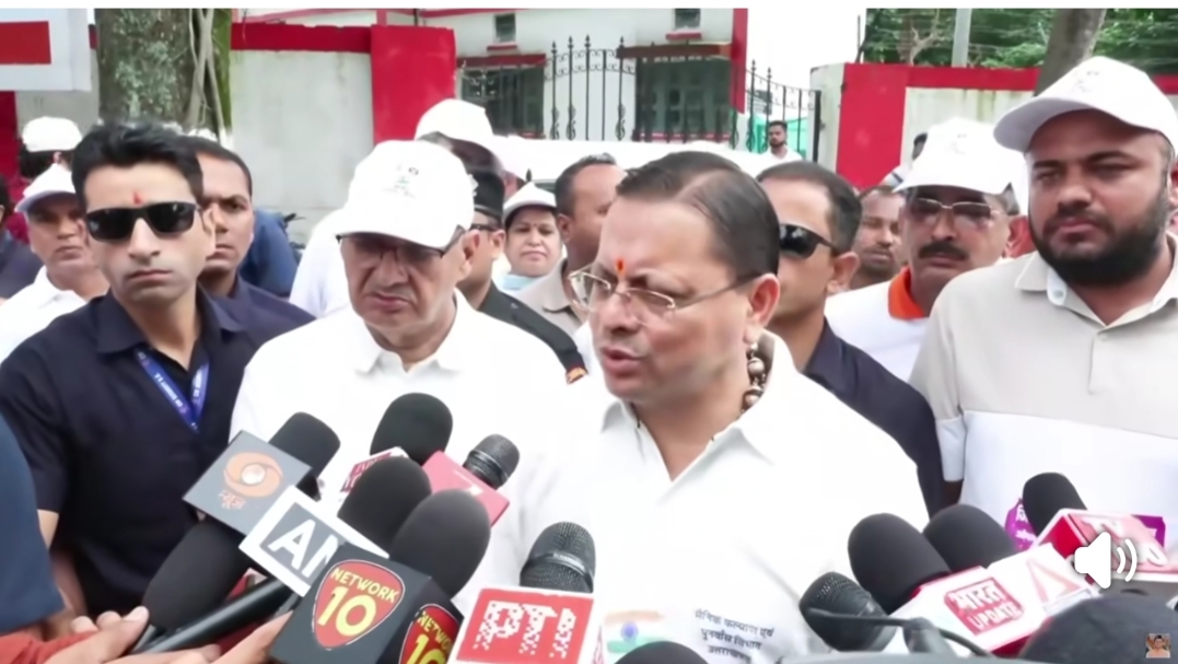 सीएम धामी ने ‘रन फॉर कारगिल हीरोज’ मैराथन को दिखायी हरी झंडी
