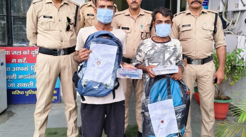 नेहरू कॉलोनी चोरी कांड का खुलासा, दो गैंगस्टर चोर गिरफ्तार; विदेशी करेंसी, ज्वेलरी और नकदी बरामद