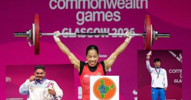 कॉमनवेल्थ गेम्स 2026: मीराबाई चानू ने रचा इतिहास, तीसरी बार जीता स्वर्ण; ऋषिकांत सिंह ने दिलाया रजत, पैरा खिलाड़ी सचिन कुमार ने जीता कांस्य