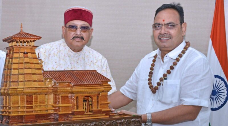 उत्तराखंड-राजस्थान मिलकर विकसित करेंगे ‘महाभारत सर्किट’, सतपाल महाराज ने CM भजनलाल शर्मा से की मुलाकात