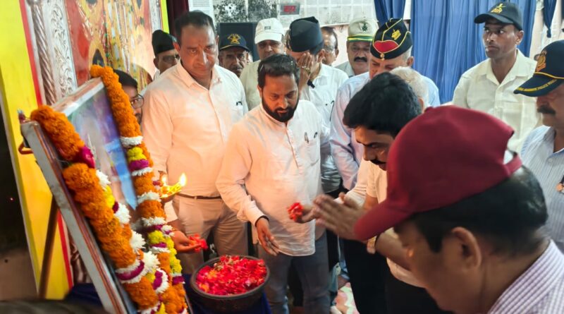 वीर अमर शहीद प्रदीप सिंह रावत की आठवीं पुण्यतिथि पर भावभीनी श्रद्धांजलि