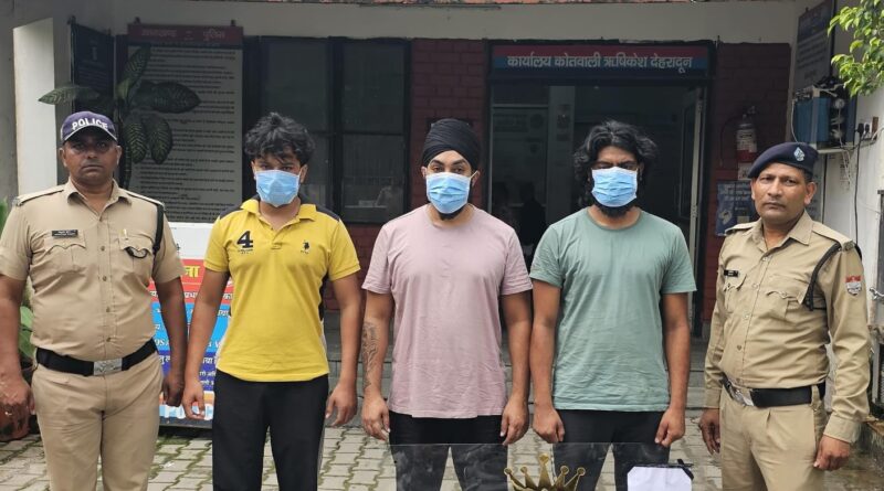किंग ऑफ उत्तराखंड’ बताने वाले जग्गा पर पुलिस का शिकंजा, गैंगस्टर एक्ट में तीन गिरफ्तार