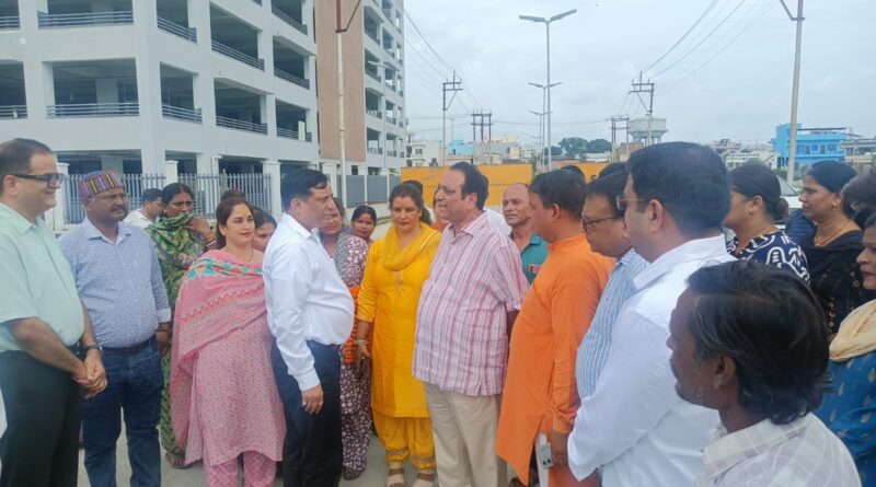 आढ़त बाजार का विकास कार्य पूरा, सितंबर तक दुकानों के आवंटन की प्रक्रिया पूरी करने के निर्देश