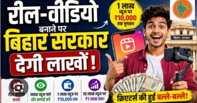 सोशल मीडिया पर रिल बनाने वालों की बल्ले बल्ले,  सरकार देगी पैसा, मोबाइल उठाओ हो जाओ शुरू