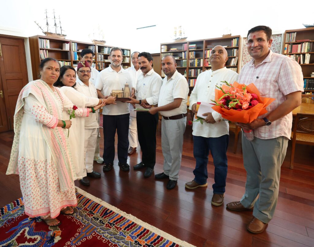 राहुल गांधी से मिले उत्तराखंड के कर्मचारी और बेरोजगार संगठनों के प्रतिनिधि, पुरानी पेंशन से रोजगार तक उठे मुद्दे
