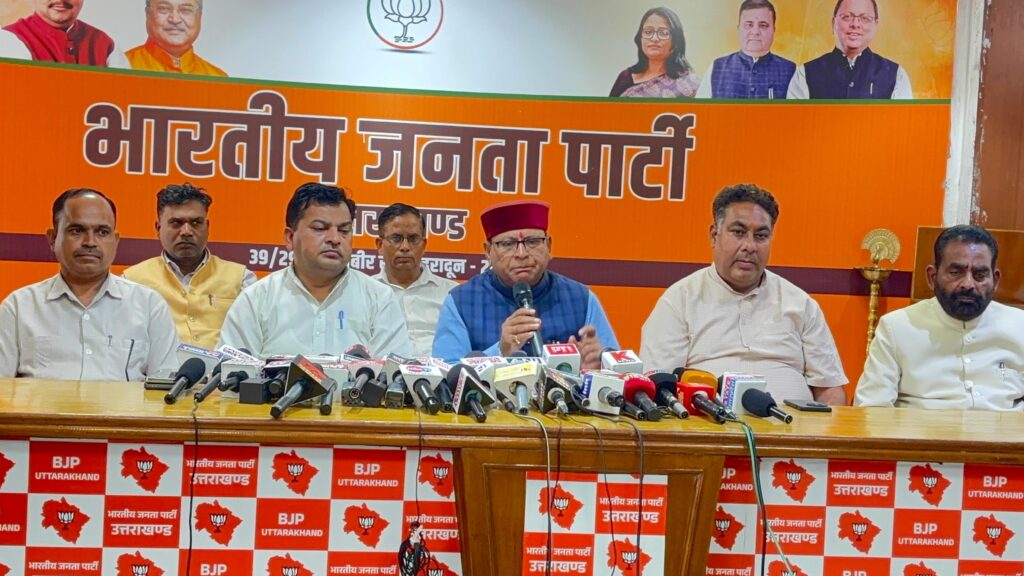हल्द्वानी शुद्धीकरण विवाद पर बीजेपी का पलटवार, खजान दास बोले- दलित सम्मान के नाम पर भ्रम फैला रही कांग्रेस