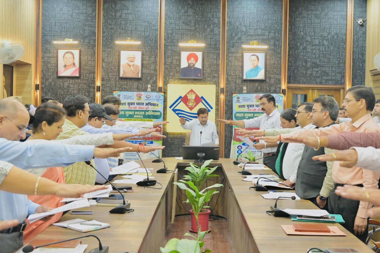देहरादून में 14 से 30 सितंबर तक चलेगा व्यापक नशामुक्ति शपथ अभियान, स्कूल-कॉलेज से लेकर दफ्तरों तक दिलाई जाएगी शपथ