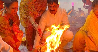 विश्वकर्मा पूजन दिवस एवं प्रधानमंत्री श्री नरेन्द्र मोदी जी के जन्मदिवस पर त्रिवेणी घाट में 1008 कुंडी महायज्ञ का भव्य आयोजन