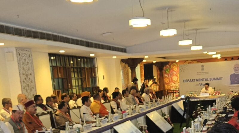 जल संसाधन विकास पर केंद्र के शिखर सम्मेलन में बोले सतपाल महाराज, सॉन्ग और जमरानी बांध परियोजनाओं की प्रगति से कराया अवगत