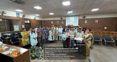 नगर निगम देहरादून ने मनाया स्वच्छ वायु दिवस, विद्यार्थियों को किया सम्मानित