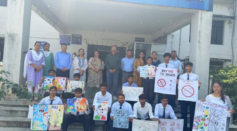 राजकीय पॉलिटेक्निक रानीपोखरी में तंबाकू जागरूकता कार्यक्रम, विद्यार्थियों को दिलाई तंबाकू मुक्त रहने की शपथ