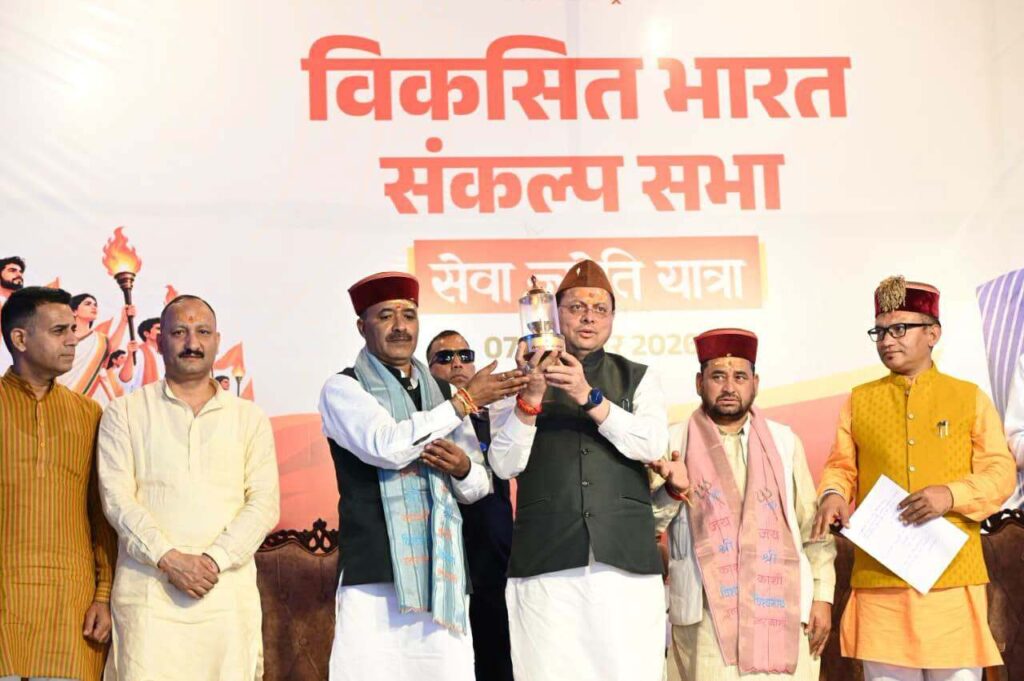 उत्तरकाशी में सीएम धामी की बड़ी घोषणा, विश्वनाथ-शक्ति मंदिर कॉरिडोर बनेगा