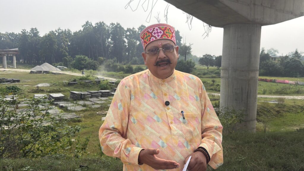 भारत-नेपाल सीमा पर ड्राई पोर्ट और फोरलेन कनेक्टिविटी का महाराज ने किया निरीक्षण