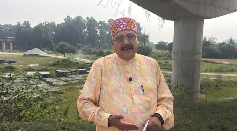 भारत-नेपाल सीमा पर ड्राई पोर्ट और फोरलेन कनेक्टिविटी का महाराज ने किया निरीक्षण