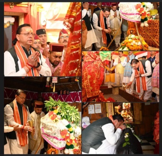 मोदी के सार्वजनिक जीवन के 25 वर्ष पूरे, CM धामी ने काशी विश्वनाथ मंदिर में की विशेष पूजा