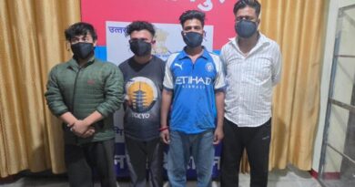 देहरादून में सड़क पर हुड़दंग करने वाले चार युवक गिरफ्तार, रायपुर पुलिस की कार्रवाई