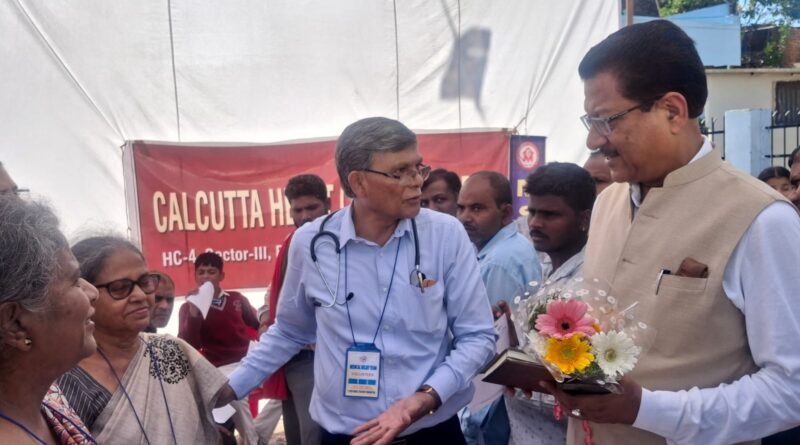 रिस्पना नगर में एक सप्ताह तक चला निशुल्क मेगा हेल्थ कैंप, सैकड़ों लोगों की जांच और उपचार